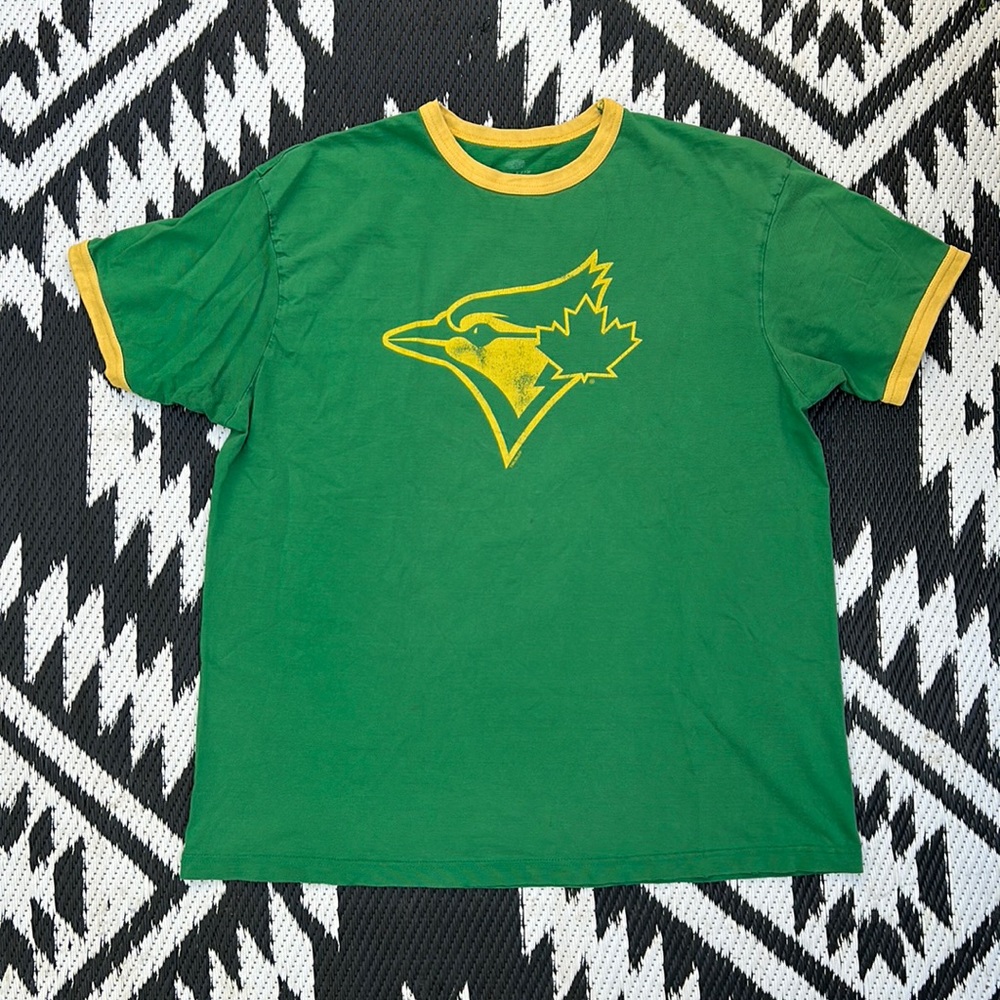 Green and Yellow Jays tee